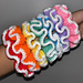 Crochet Ruffle Scrunchie pattern 