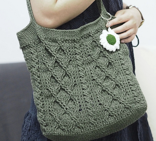 Fern Cabled Bag