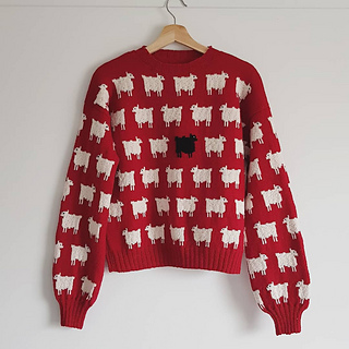 Ravelry: Diana Black Sheep Sweater pattern by Sally Muir and Joanna Osborne