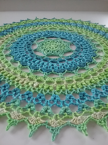 Autumn Spice Mandala Doily photo 10