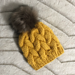 Cable Knit Beanie pattern 