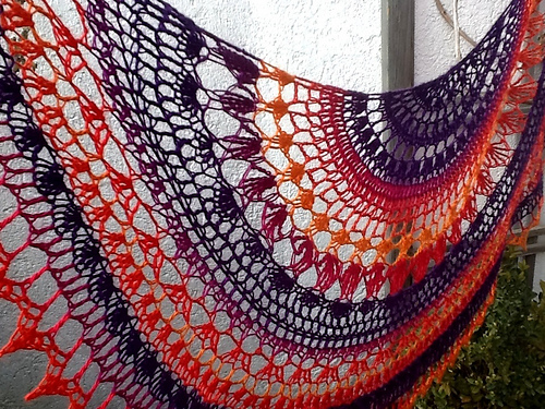 A Little of This a Little of That Shawlette photo 12