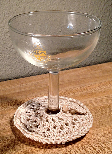 Wine Glass Coaster photo 1