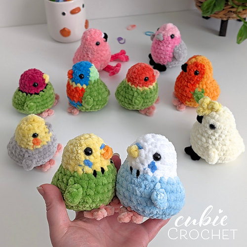 10 in 1 Tropical Chubby Birds