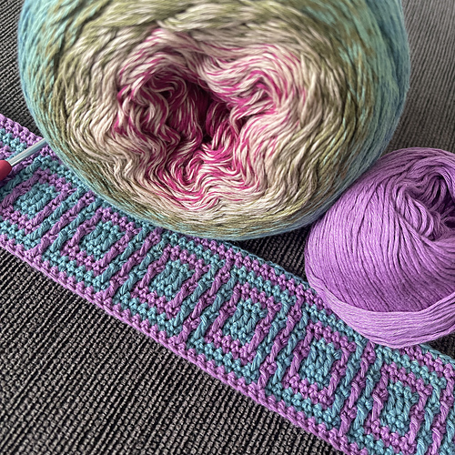 Mosaic Boxes Blanket