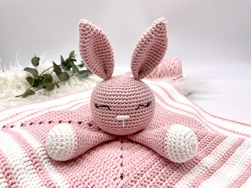 Belle the Bunny Lovey - Cuddly Stitches Craft