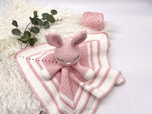 Belle the Bunny Lovey - Cuddly Stitches Craft