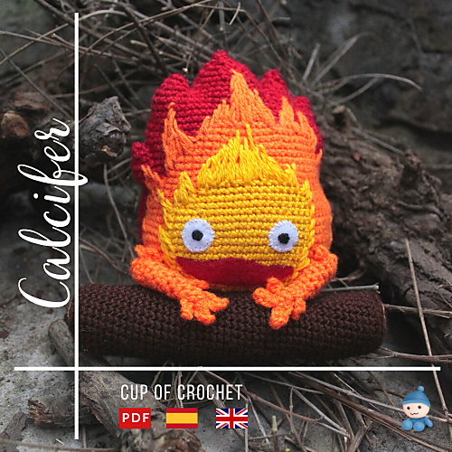 Calcifer Amigurumi - Louise Dauvin