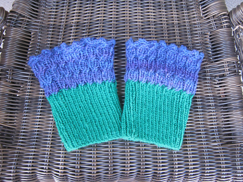 Delphinium Boot Cuffs photo 3