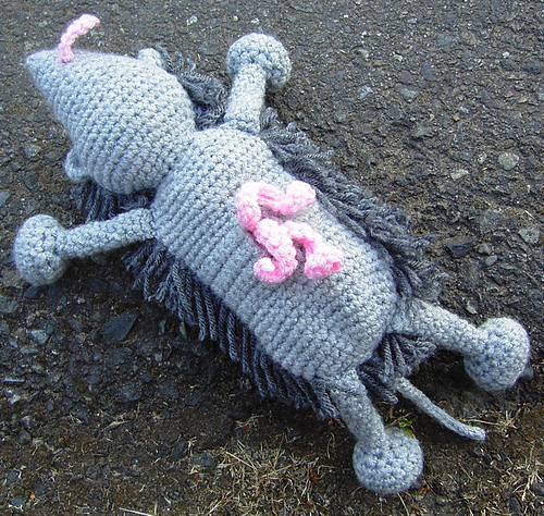 Ravelry: Roadkill Possum pattern by Andrea Brush