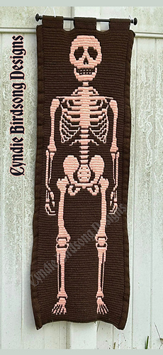 Tester Sheri's Skelly in earthy colors perfect for autum! 