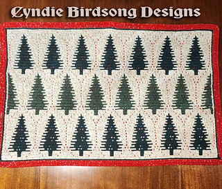 Cindy's table runner, thoughtfully gifted to a friend!
