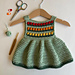 Flower Field Dress pattern 