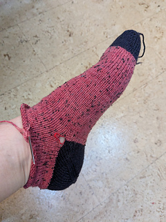 Try-on with improved after-thought heel.