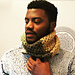 Granny stripe infinity scarf pattern 