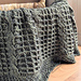 Waffles and Cables Crochet Baby Blanket pattern