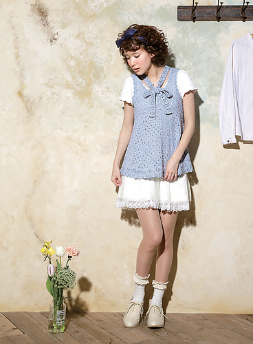214ss-07 Ribbon Tunic photo 1