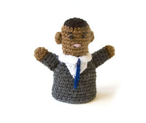 Barack Obama Finger Puppet