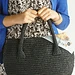 663bag Raffia Round Bag pattern 