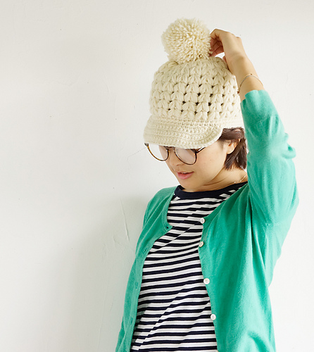 Milk Pompon Lue - Pierrot Yarns (Gosyo Co., Ltd.)