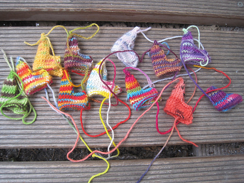Apfelwurm mit Socken photo 4
