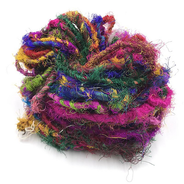 Ravelry Darn Good Yarn Blender Recycled Sari Silk Novelty