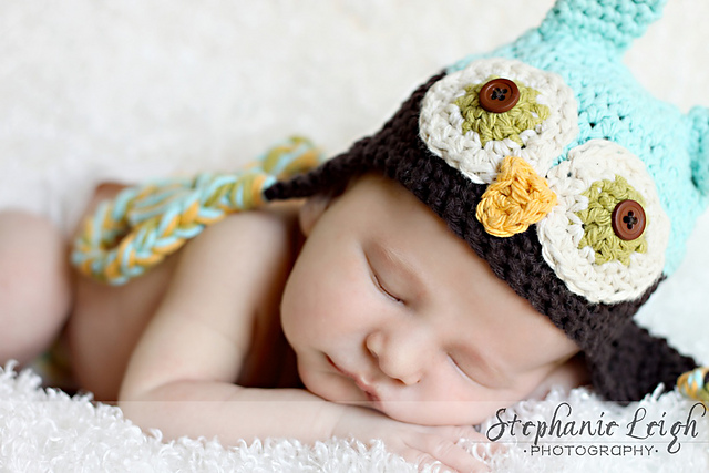 Ravelry: Owl Hat (Toddler Size) pattern 