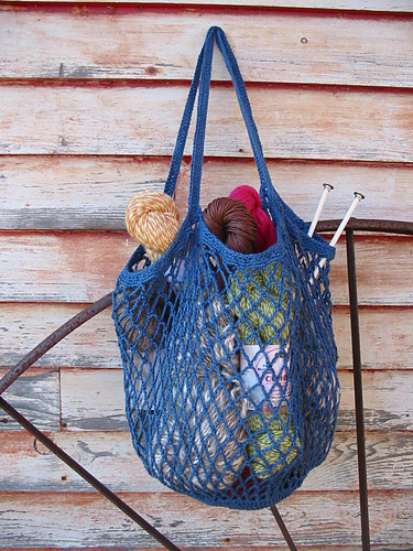 Linen Pouch Bag (Knitted) photo 6