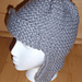 Loom Knit Adult Bomber Hat pattern 