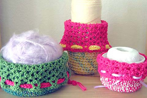 Yarn Bowl Bag - Kathy North