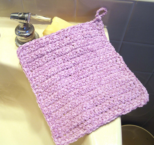 Ravelry: Simple Crochet Mat (or Dishcloth) pattern by Kathy North