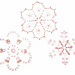 Beaded Snowflakes pattern 