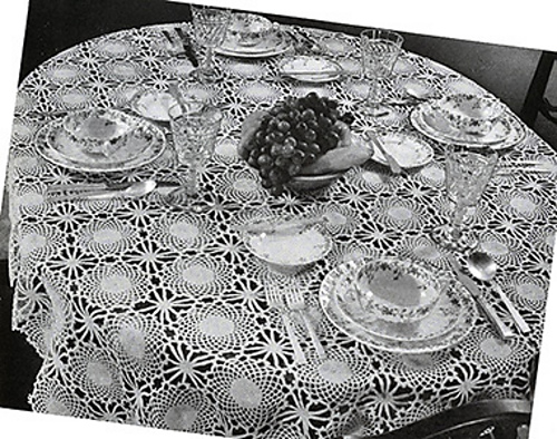 Arabian Nights Tablecloth #7340 photo 2