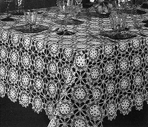 Flower Fable Tablecloth #7591 photo 2
