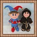 Jester And Friar pattern 
