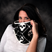 Tartan Skull Cowl pattern 