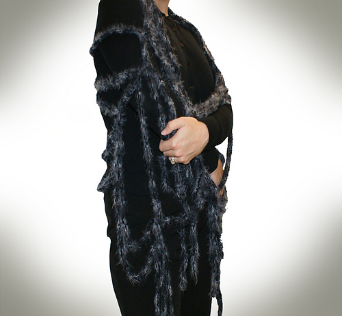 Cobweb Shawl or Spider Scarf for Adults photo 8