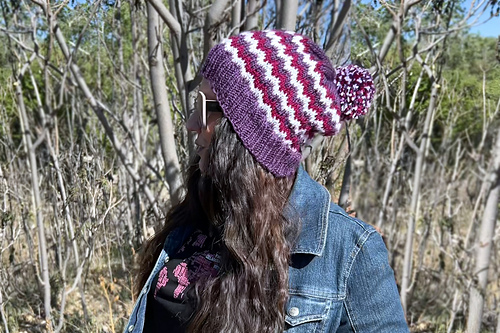 Ravelry: Zig Zag Beanie pattern by Deja Joy display picture 1