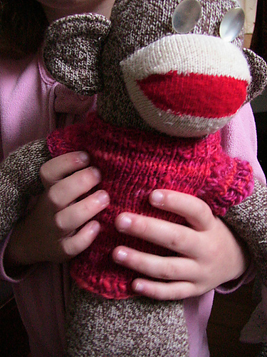 Sock Monkey Sweater photo 2