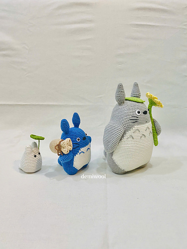 Tiny White Totoro - Demi Tran