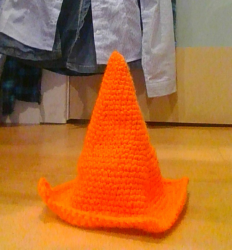 TRAFFIC CONE HAT