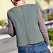 Celtic Cabled Slipover Vest pattern 