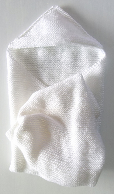 baby hooded wrap blanket