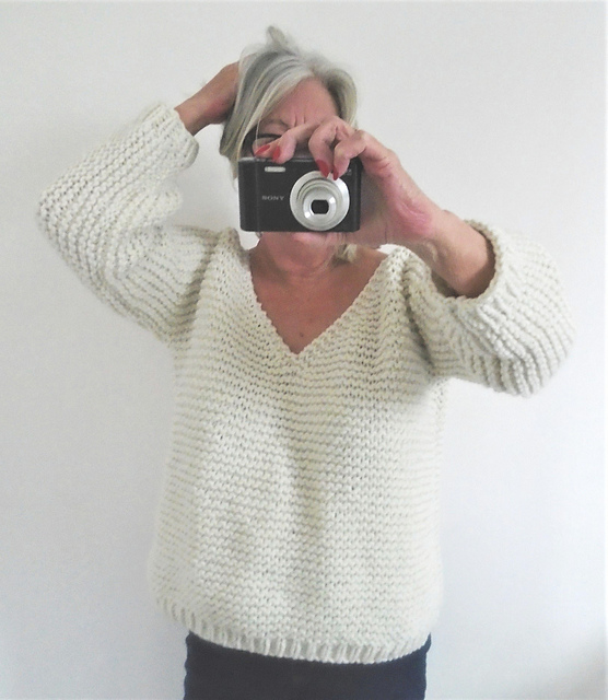 design-studio's Chunky V Neck Sweater