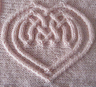 Ravelry: Celtic Heart #142 pattern by Devorgilla's Knitting (sometimes...)