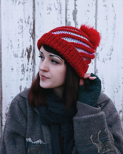 Striped Swirl Lue - Dreadful Velvet Designs