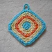 Ojo de Dios Tawashi pattern 