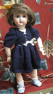 Robe Bleuette Au Tricot - Sans Marque - Neuf - Modèle Tricoté