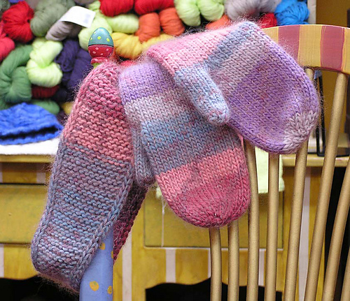 Easy Mittens and I-Cord Headband photo 1