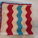 Shallow Ripple Afghan pattern 